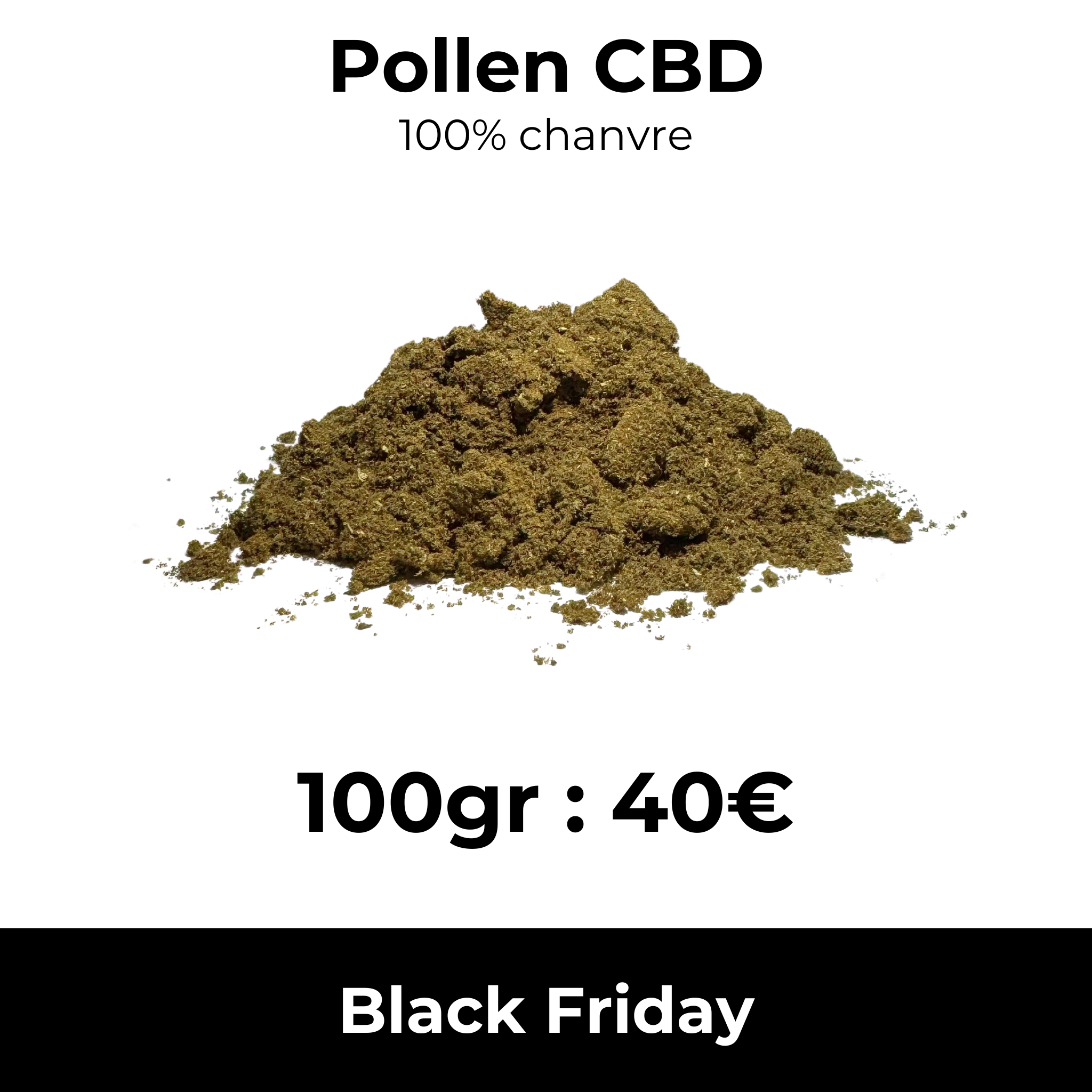 Pollen CBD - 100gr