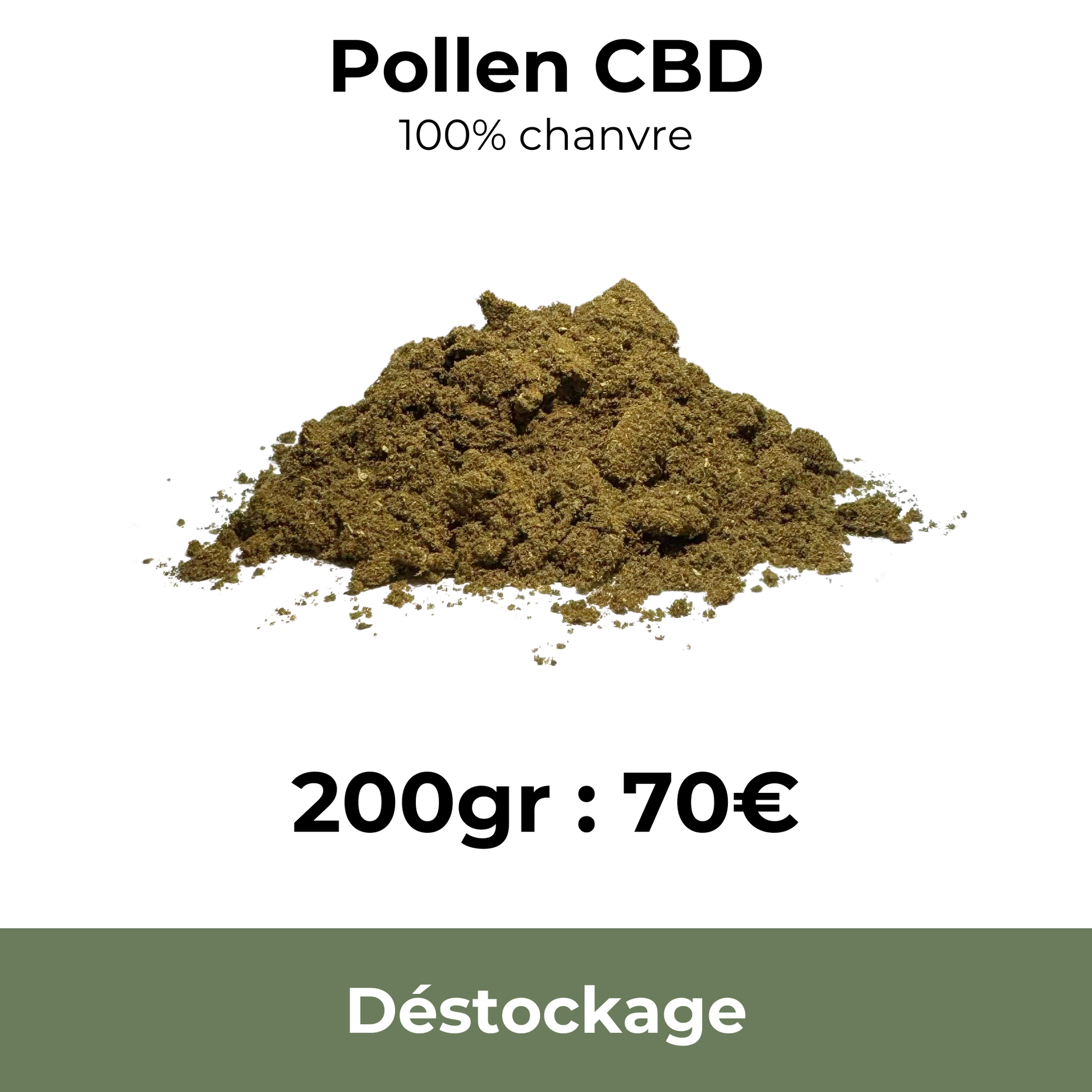 Pollen CBD - 200gr